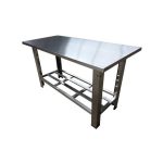 Mesa Baronesa 120X70 Totalmente Inox